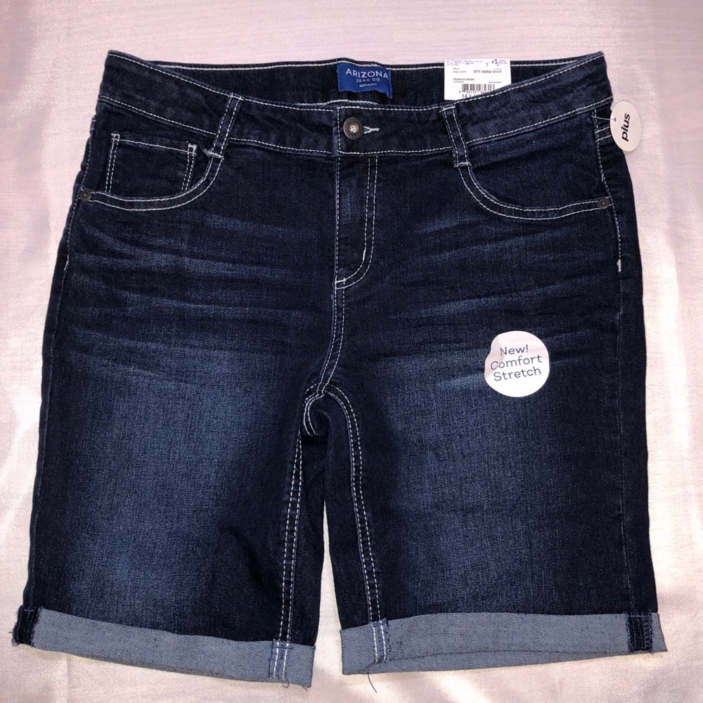 Girls Arizona Jean Company Denim Bermudas NWT